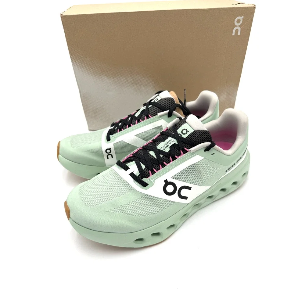 NEW On Men's Cloudsurfer Next Z5 Running Shoes - Mineral/Almond - Size 10.5